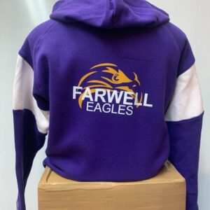 Farwell Eagles Holloway 2 color hooded sweatshirt